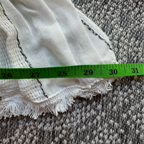 NWT SURF GYPSY Fringe Trim Ruffled Swim Cover Up - Large - Picture 12 of 16